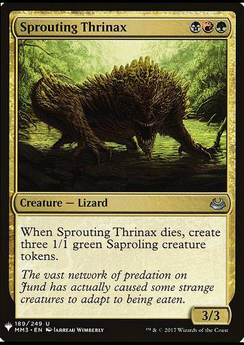 Sprouting Thrinax (Sprießendes Thrinax)